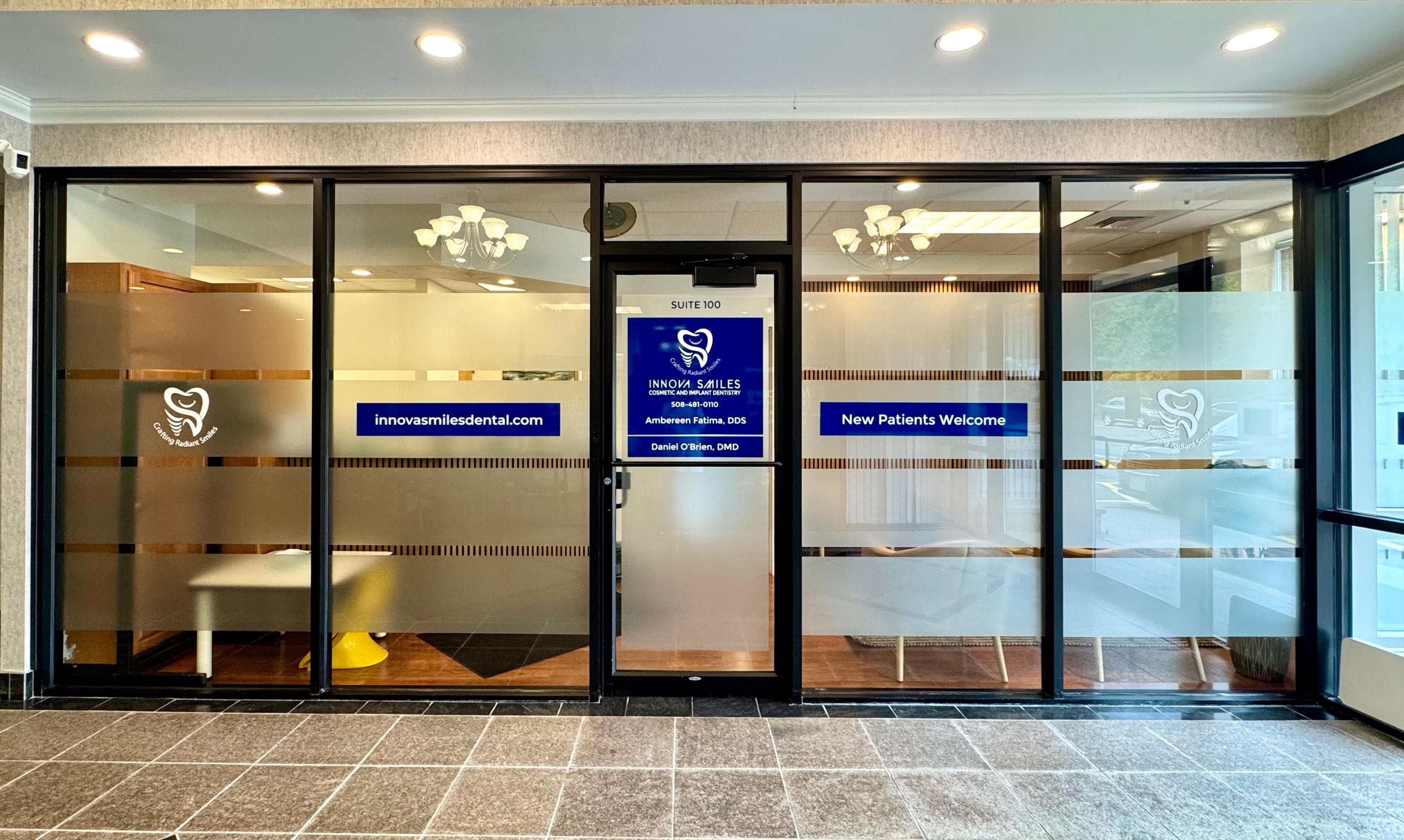 Clinic entrance interior