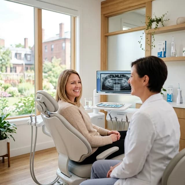 Digital dental diagnostics for gum disease treatment at Innova Smiles Marlborough MA