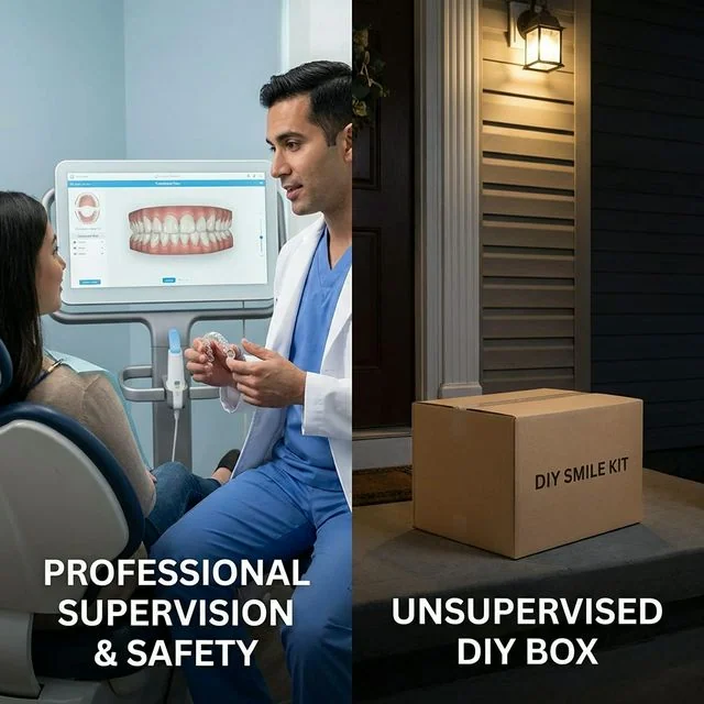 The Risks of Mail-Order Aligners: Why Dentist Supervision is Crucial for Your Smile