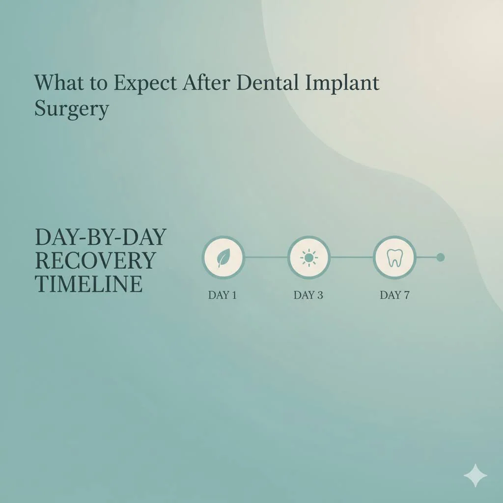 What to Expect After Dental Implant Surgery: A Day-by-Day Recovery Timeline for Marlborough Patients