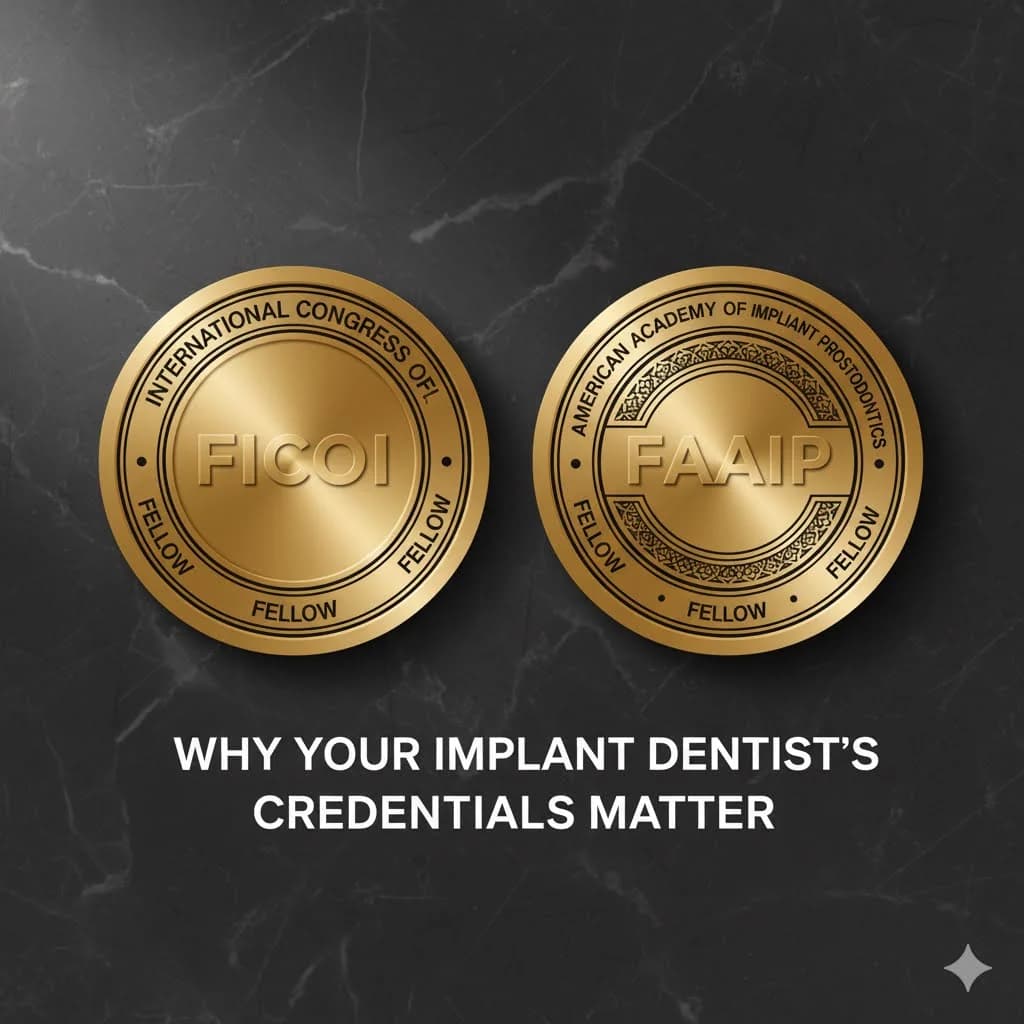 Why Your Dental Implant Specialist in Marlborough Needs FICOI & FAAIP Credentials