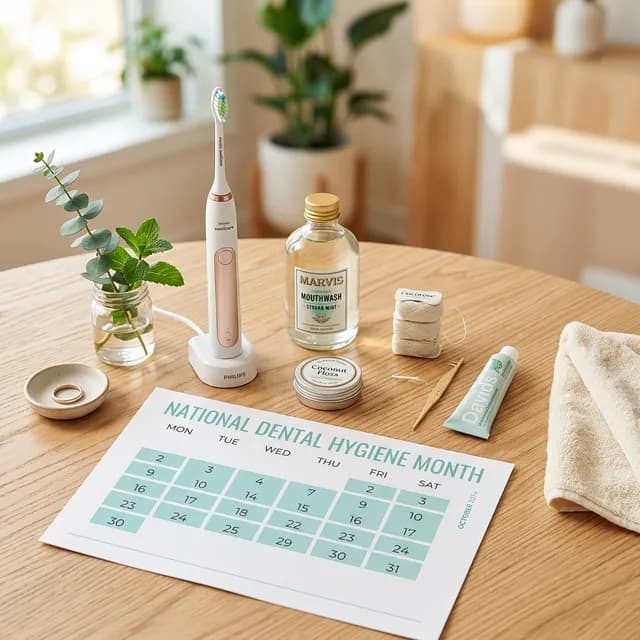 Dental Hygiene Month: Brushing & Flossing Tips
