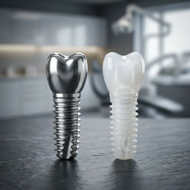 Not All Dental Implants Are Created Equal: Exploring Materials (Titanium vs. Zirconia)