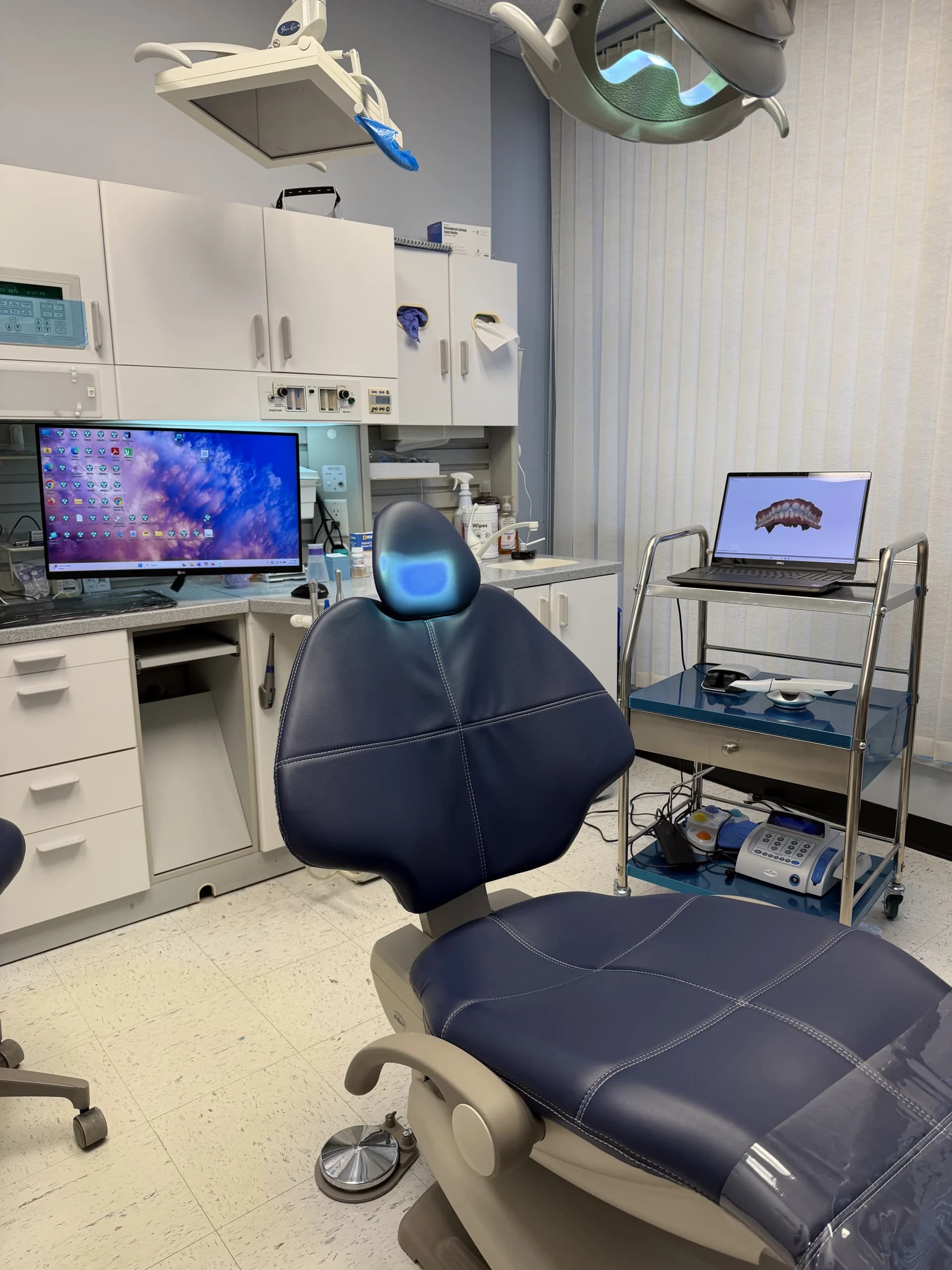 TRIOS 5 digital intraoral scanner for precise 3D dental impressions at Innova Smiles, Marlborough MA