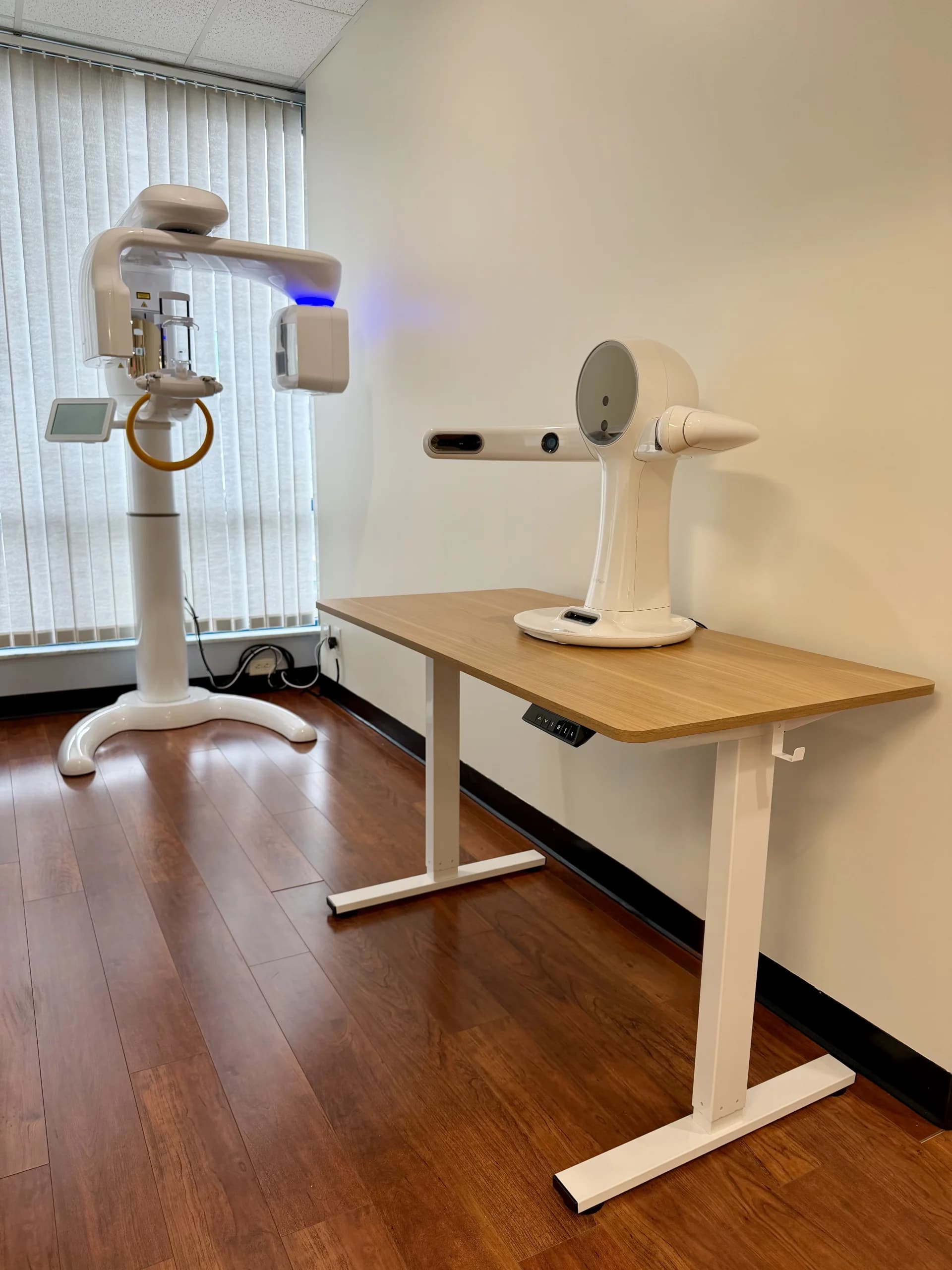 CBCT and RayFace 3D scanner setup at Innova Smiles, Marlborough MA