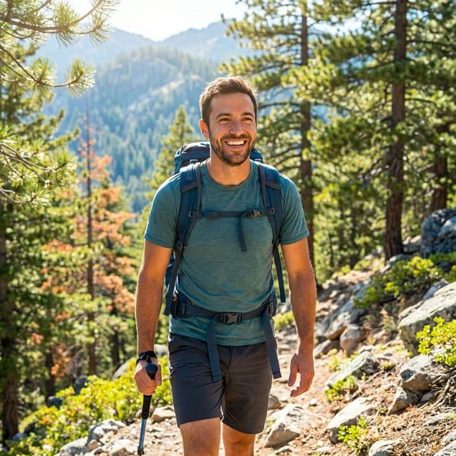 Active person enjoying outdoor activities after tooth restoration at Innova Smiles in Marlborough, MA