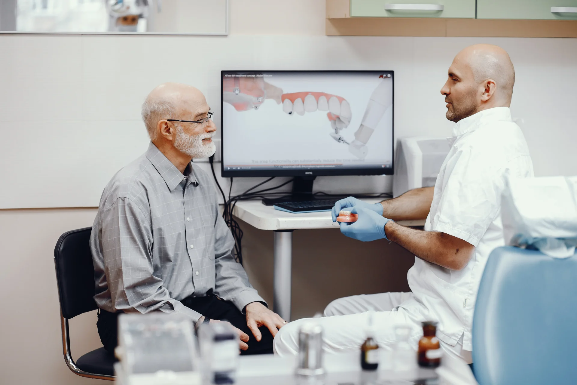 Dental implant replacing an extracted tooth in Marlborough