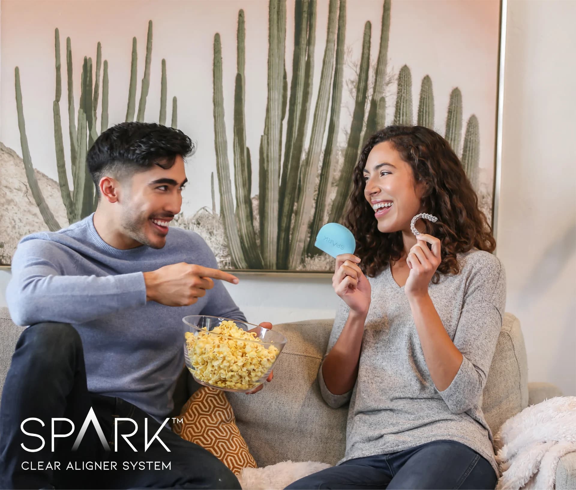 Spark clear aligner spacing closure result